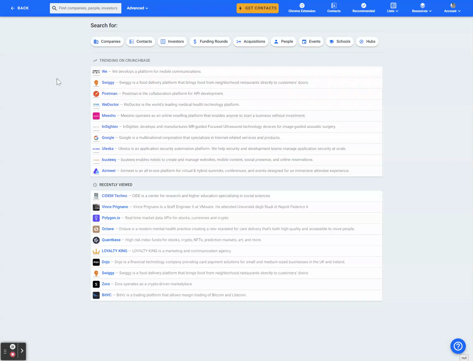 How to use Crunchbase to Become a Better Domain Investor – Efty Blog